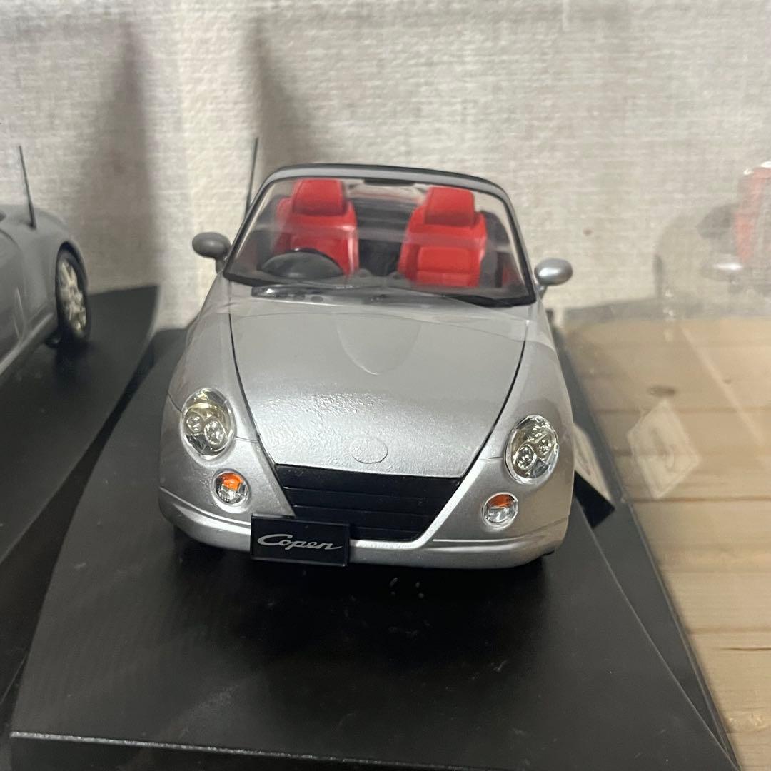 ダイハツ コペンL880K シルバー 1/18