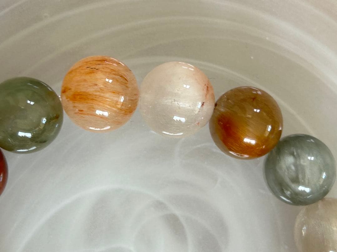 ミックスカラーサゲニティッククォーツ12.8