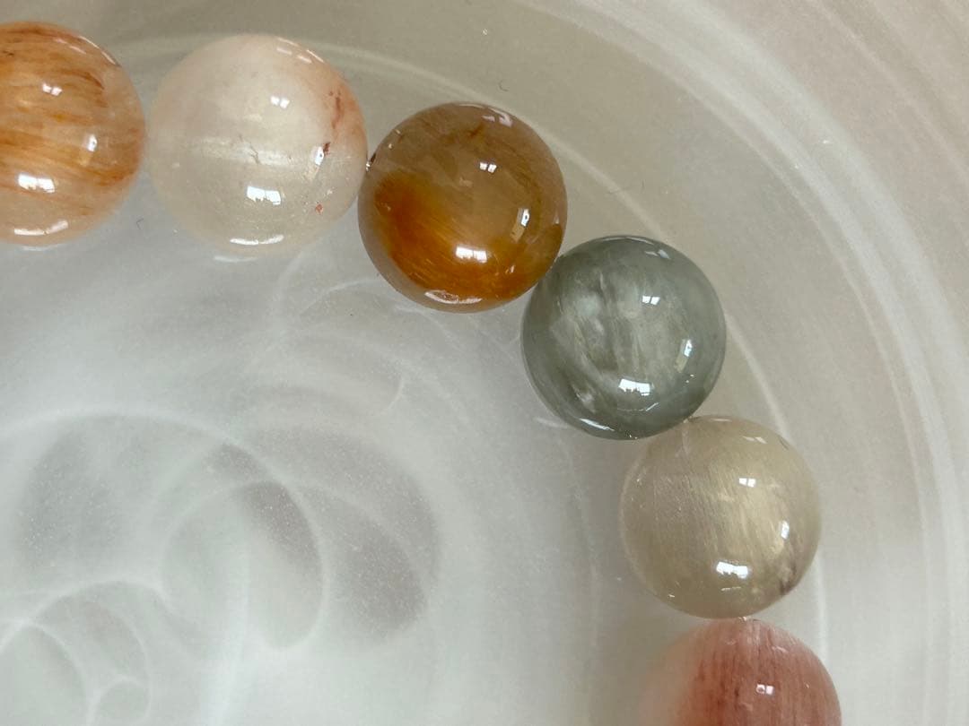 ミックスカラーサゲニティッククォーツ12.8