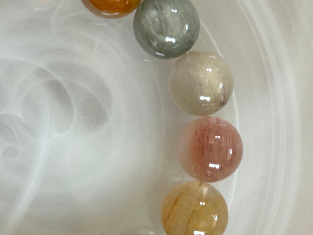 ミックスカラーサゲニティッククォーツ12.8