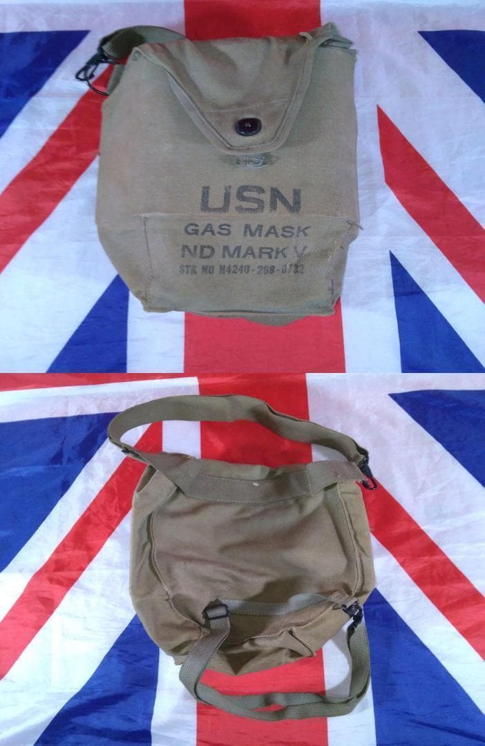 アメリカ海軍MKVガスマスク＋バッグ