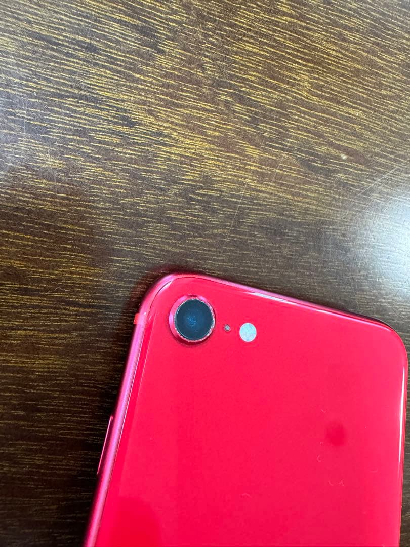 【値下げ】iPhone SE 第2世代 RED バッテリー89% SIMフリー