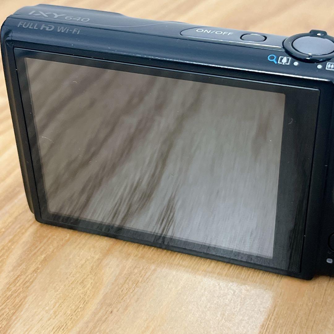 Canon IXY 640 デジタルカメラ ブラック