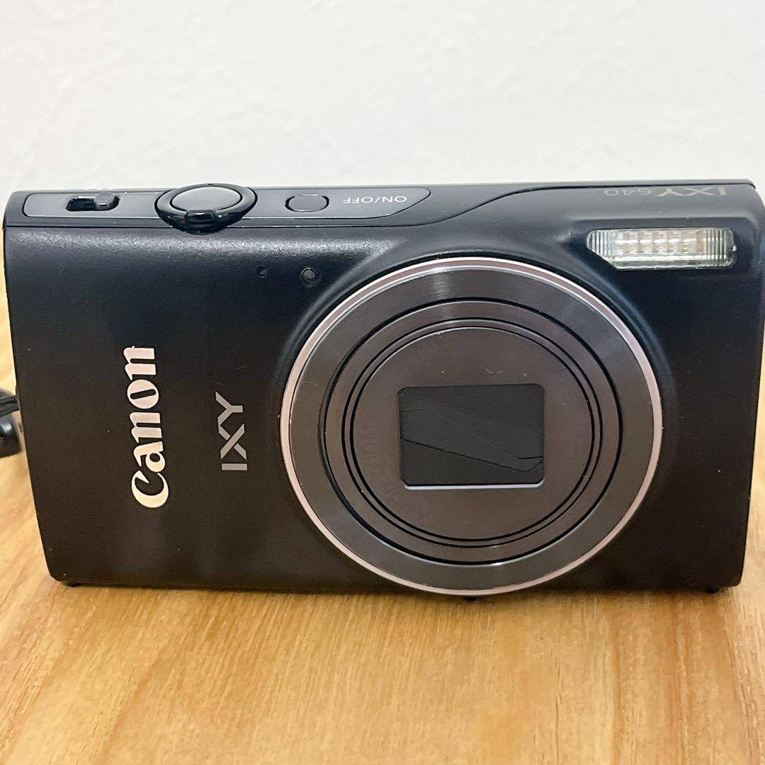 Canon IXY 640 デジタルカメラ ブラック