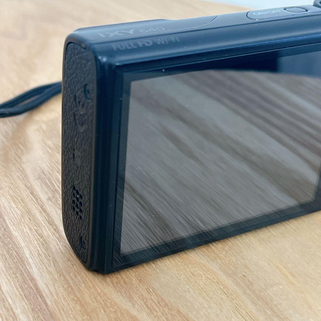 Canon IXY 640 デジタルカメラ ブラック