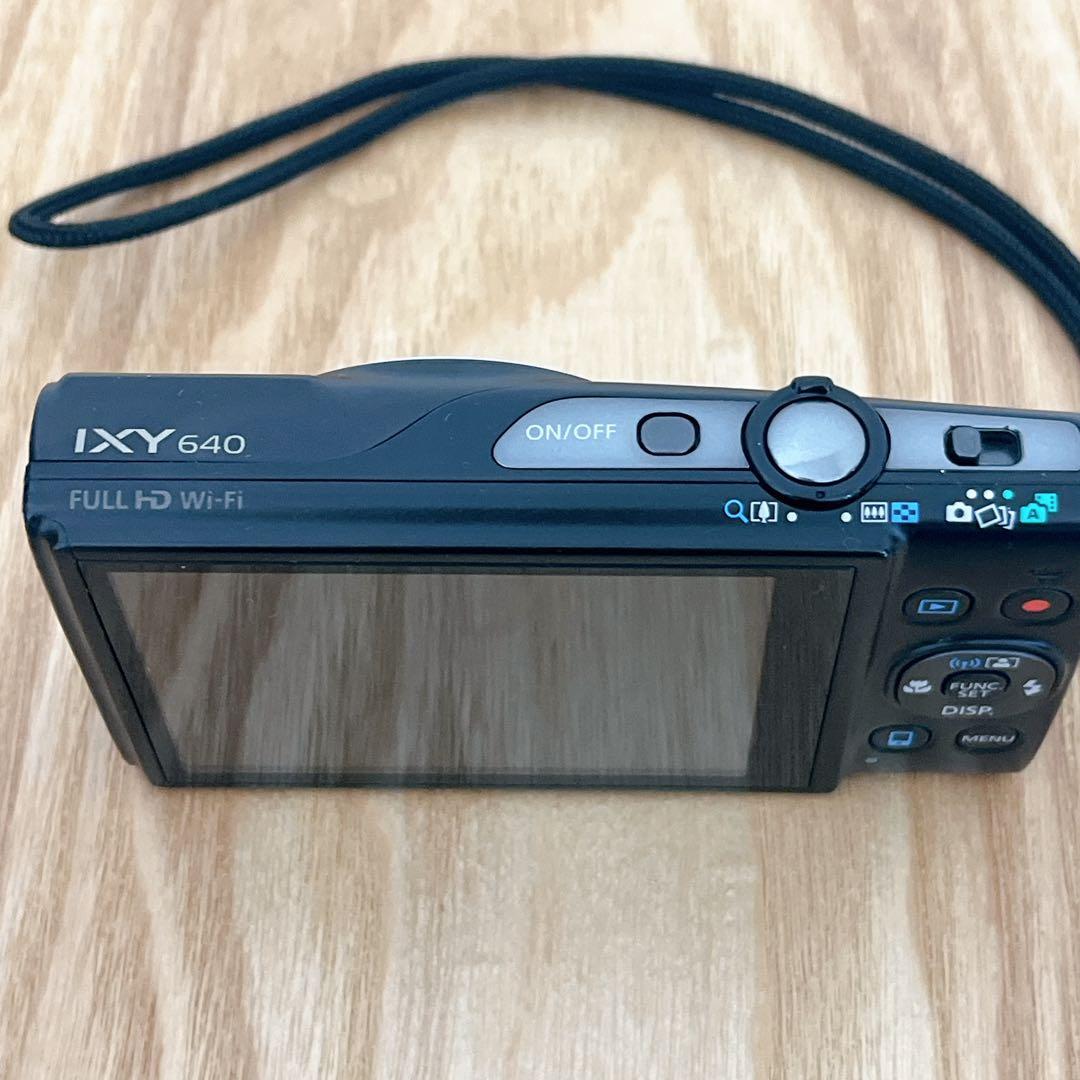 Canon IXY 640 デジタルカメラ ブラック
