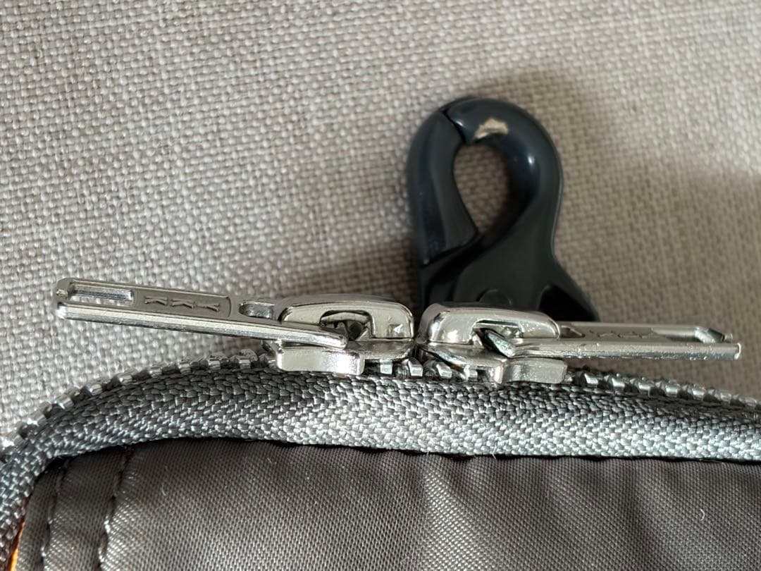 ◾️PORTER◾️ポーター　タンカー　ポーチ　シルバーグレー