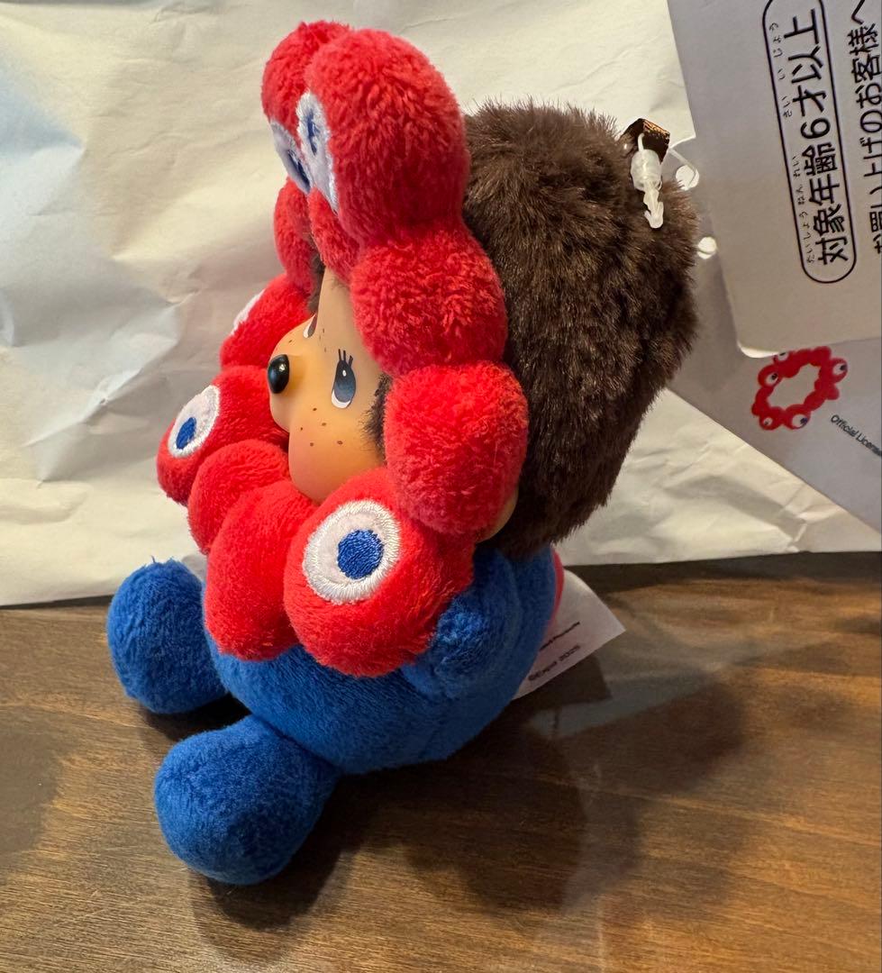 新品 ミャクミャク モンチッチ コラボキーホルダー