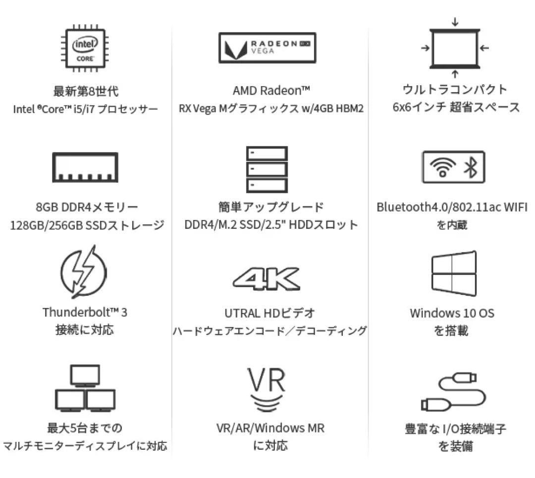 新品 Higame 超高性能 小型 パソコン デスクトップ PC