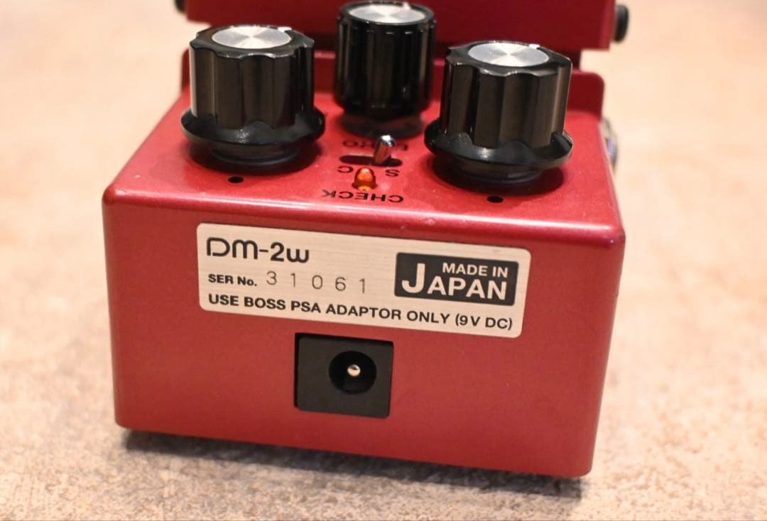 【完動品・清掃済】BOSS 技 WAZA CRAFT Dm-2w Delay