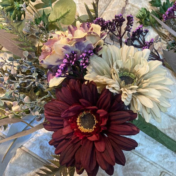 光触媒　人工観葉植物　ウォールグリーン　造花　インテリア　スワッグ5731