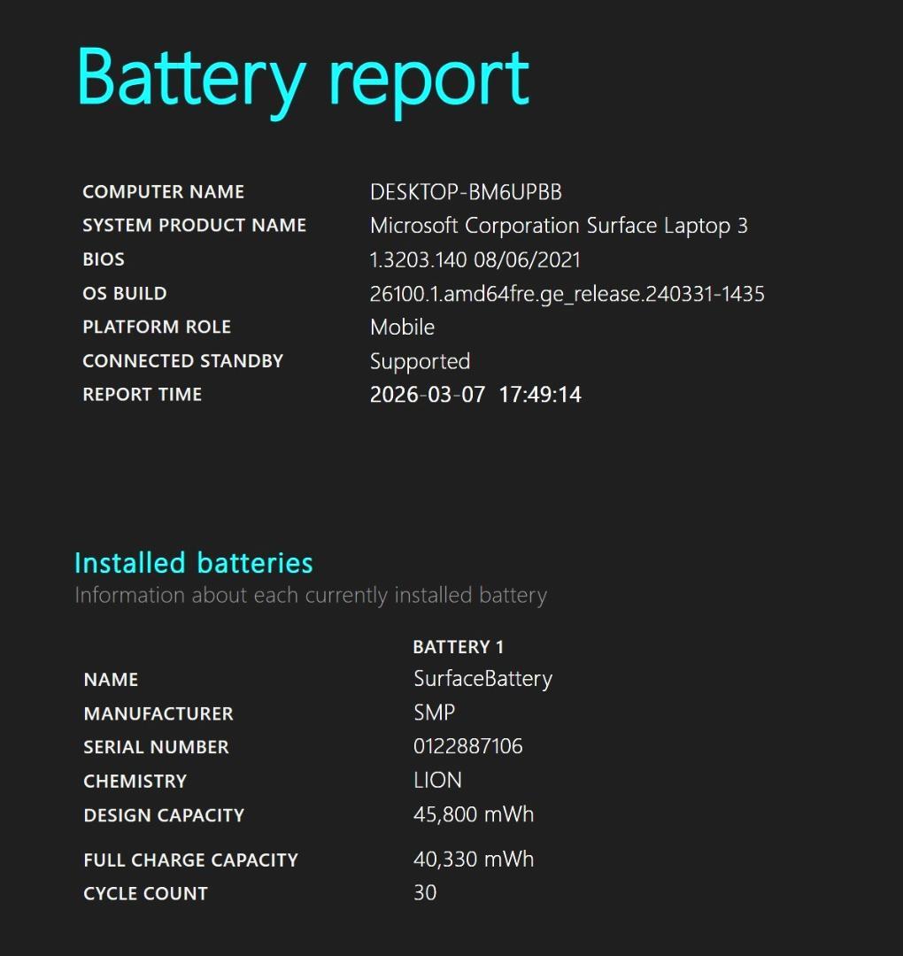 美品 Surface Laptop 3 15型 Ryzen 5 タッチパネル
