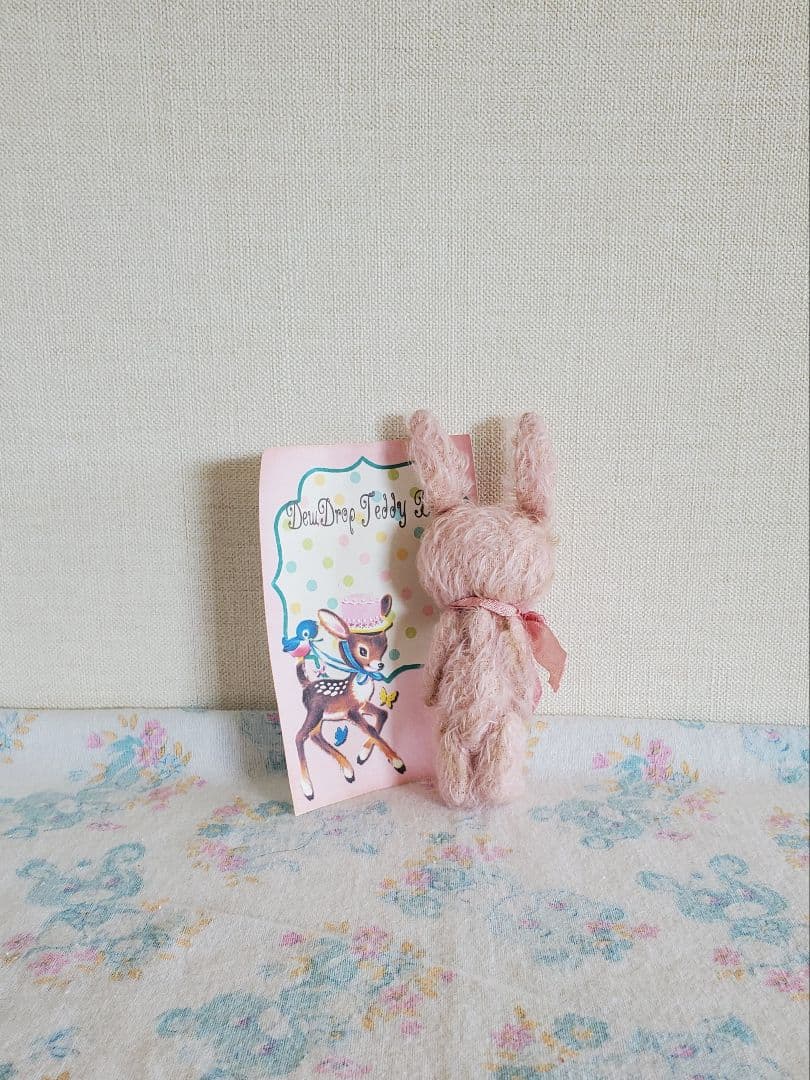 海外作家　ぬいぐるみ　ウサギのテディベア