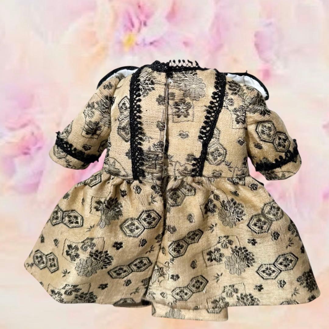 ビスクドール ブリュ ジュン 作家様　ミニョネット ドレス ボネ ウィッグ 2個