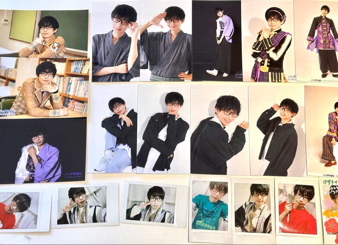 【直筆あり】パンダドラゴン なるき ぬいぐるみ 写真 チェキセット