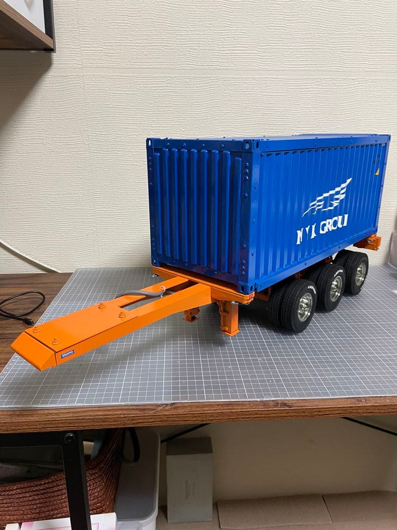 タミヤ 1/14 スカニア R470 20フィート海コン仕様　フルオぺ