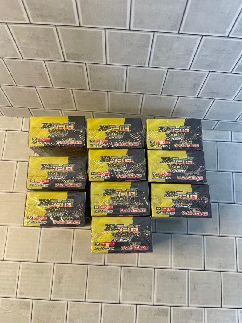 ポケモンカード　MEGAドリームex 10BOX　新品未開封　シュリンク付き