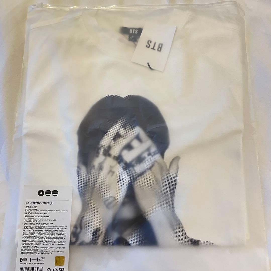 ジョングク　BTS ARIRANG popup Tシャツ　Mサイズ　バンタン