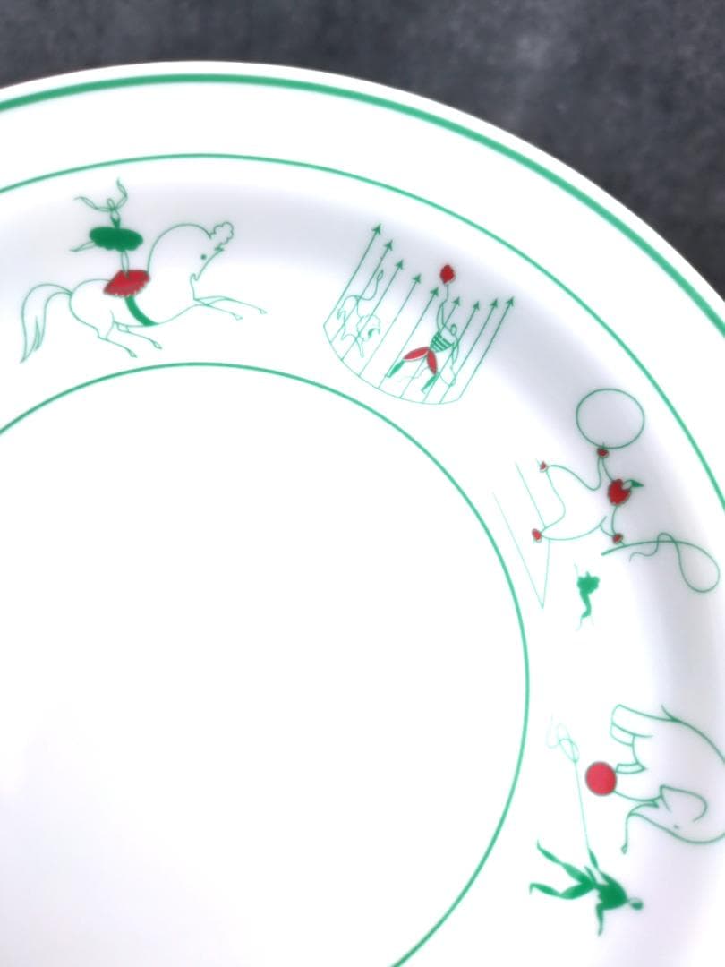 Richard Ginori Gio Ponti サーカス プレート2枚セット