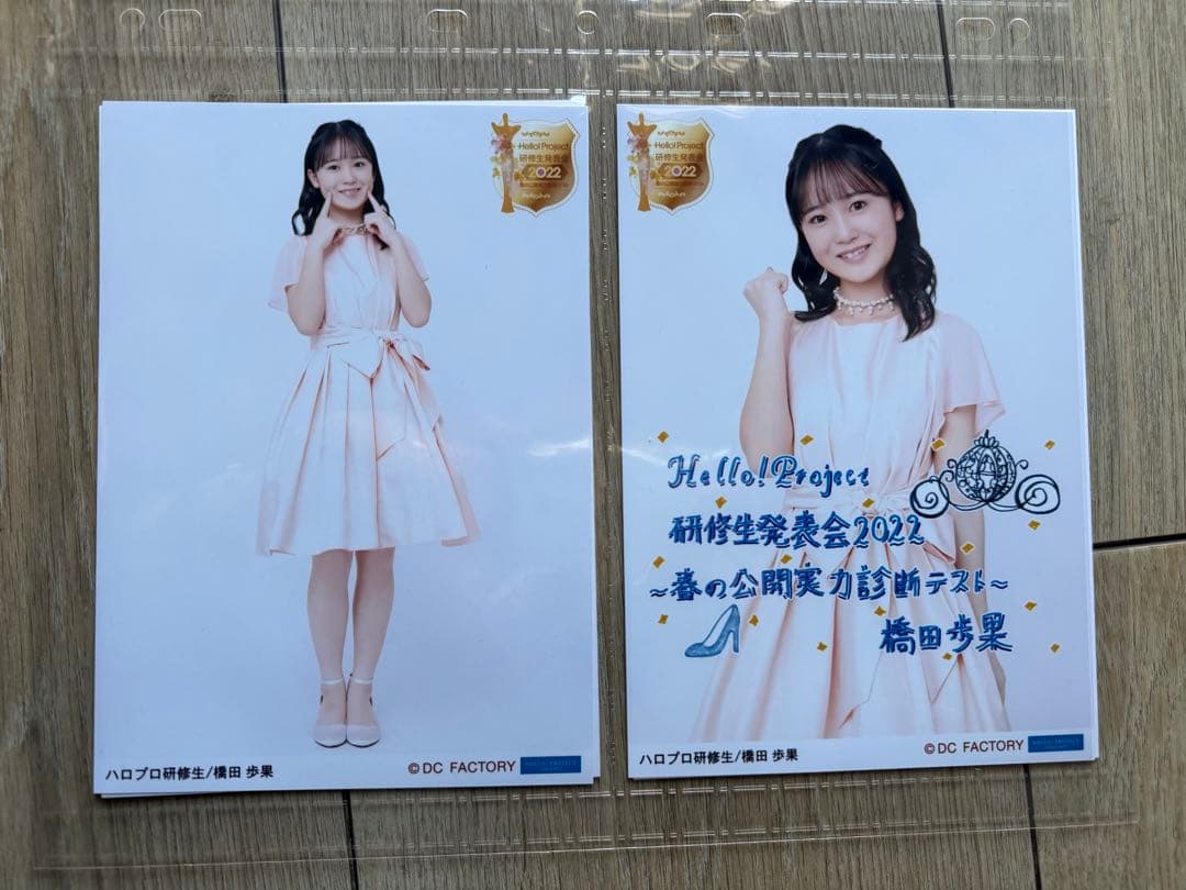 ロージークロニクル　橋田歩果　2L写真 32枚セット　専用A4ファイル入り