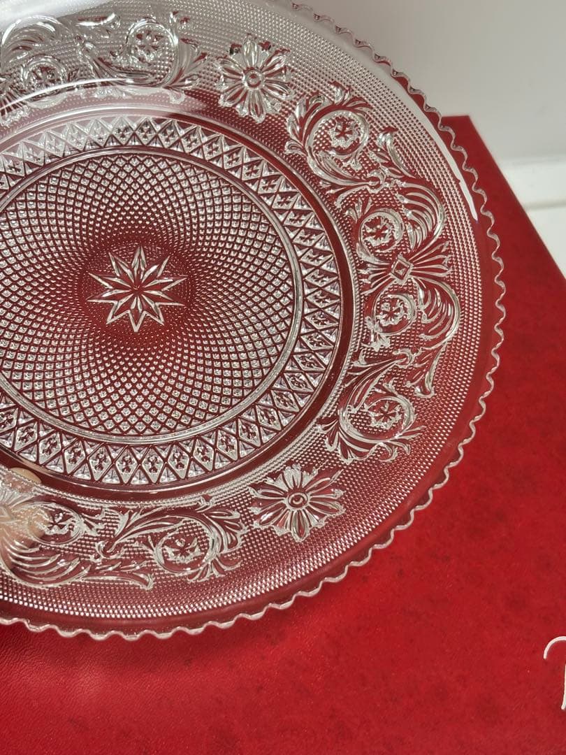 Baccarat バカラ　アラベスク　プレート　20cm