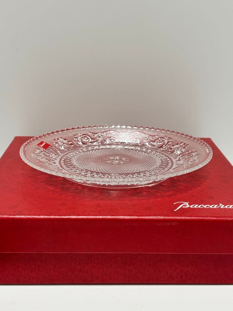 Baccarat バカラ　アラベスク　プレート　20cm
