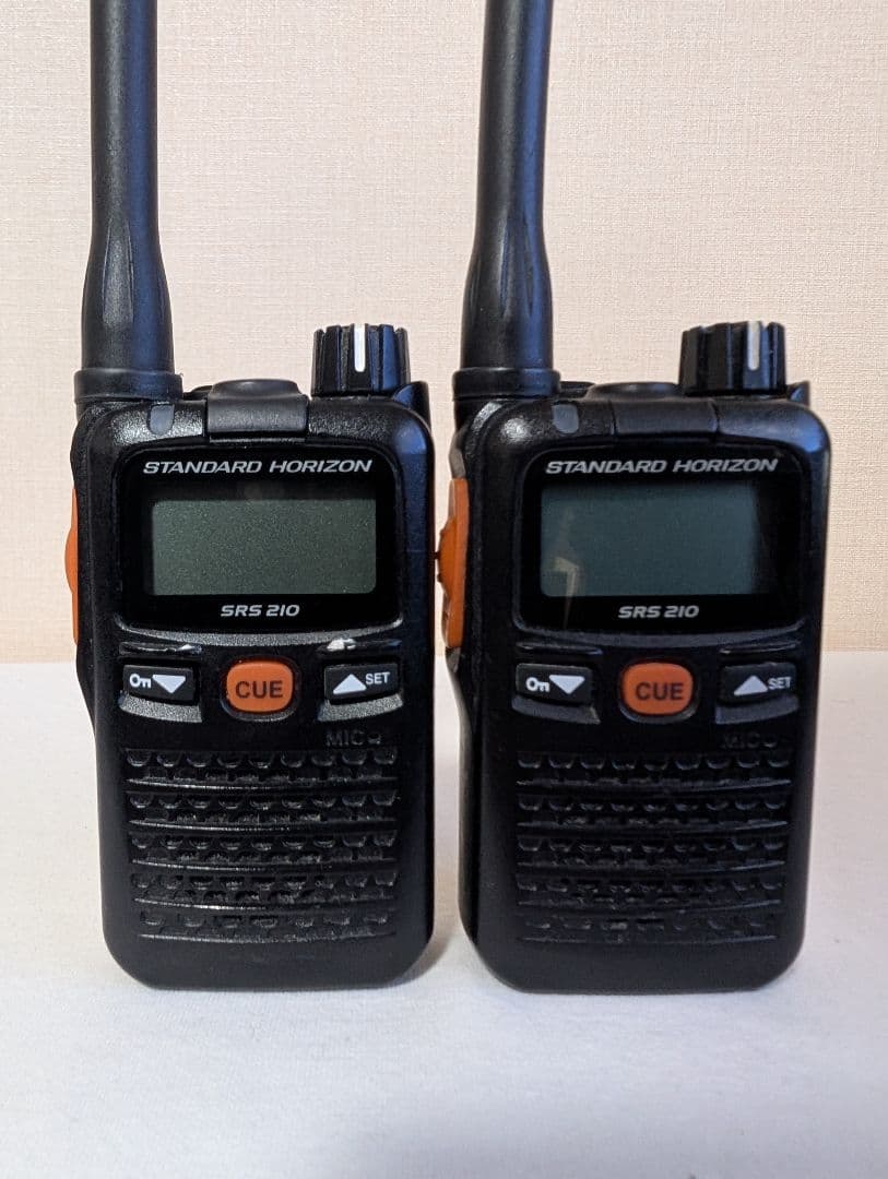 八重洲無線 特定小電力トランシーバー SRS210A イヤホンマイク付き 2台