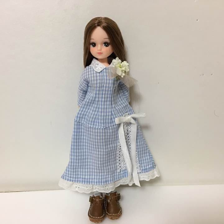 ナチュラルコーデ ドール服 10