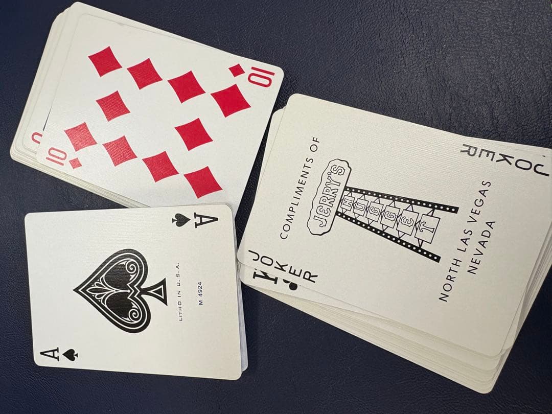 Jerry's nugget 本物 ジェリーズナゲット トランプ レアデック