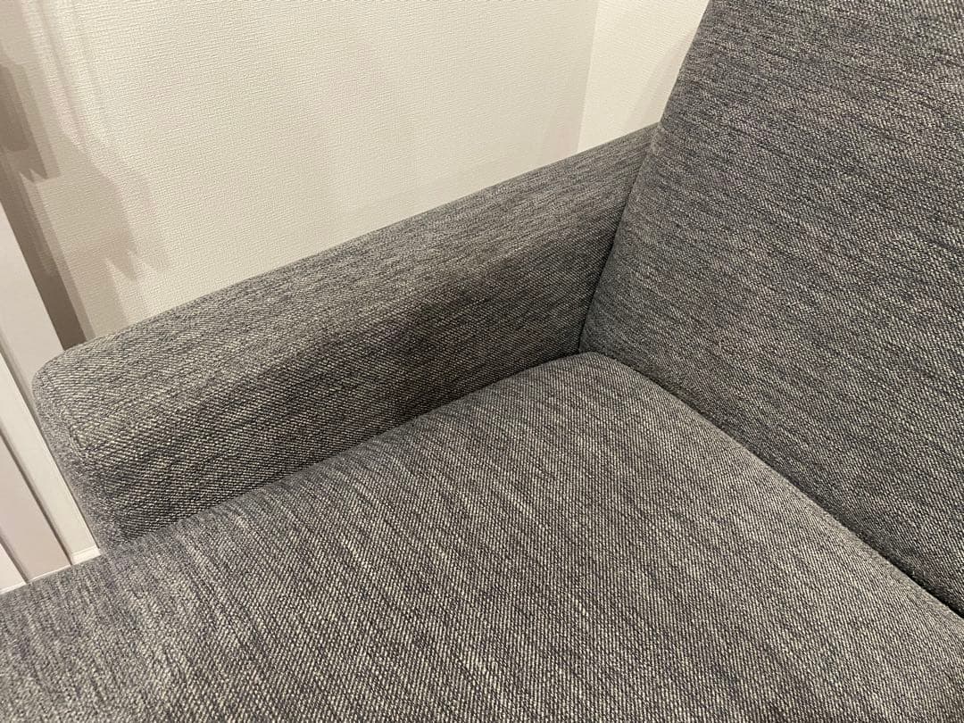 【中古】ニトリ　布張りカウチソファ(CA2 DR) 幅187cm