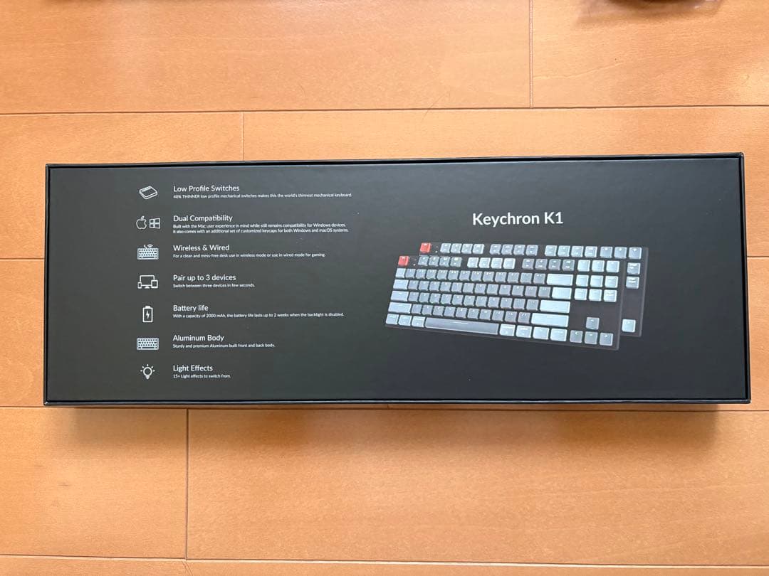 Keychron K1 Version5 ワイヤレス・メカニカルキーボード