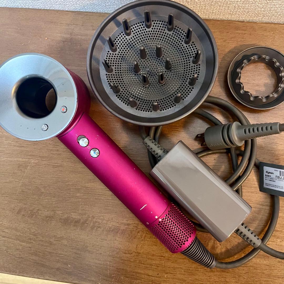 【限定カラーピンク】Dyson Supersonic HD03 アタッチメント