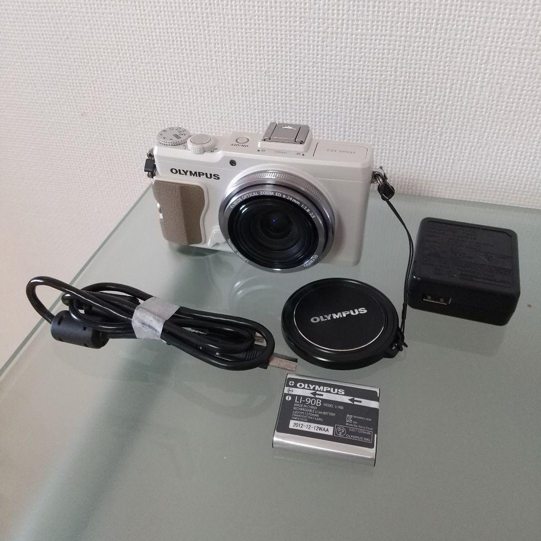 【難あり、故障、ジャンク品】OLYMPUS STYLUS XZ-2 ホワイト
