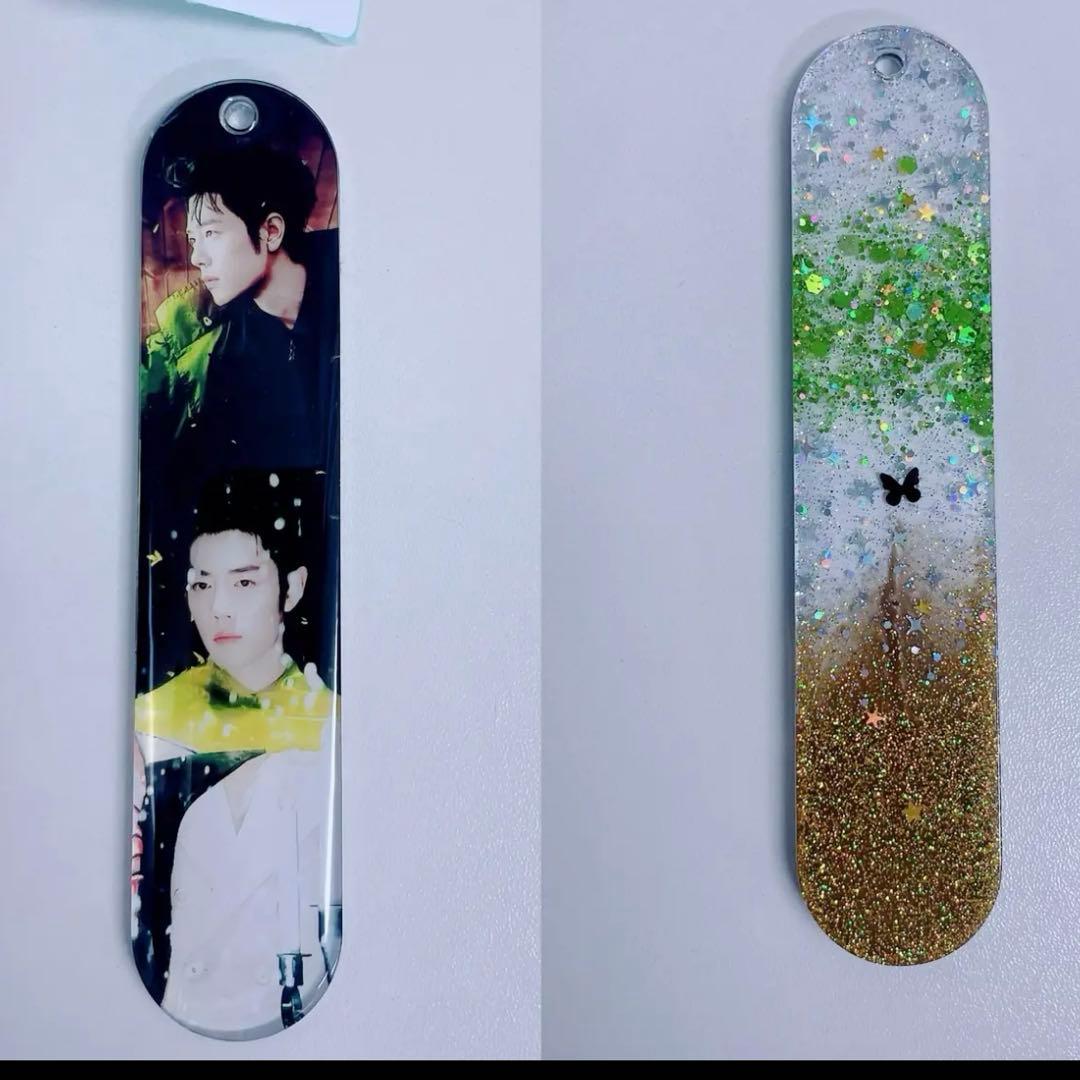 肖戦 新作　可愛い　栞　レジンキーホルダー 10点セット❣️0122