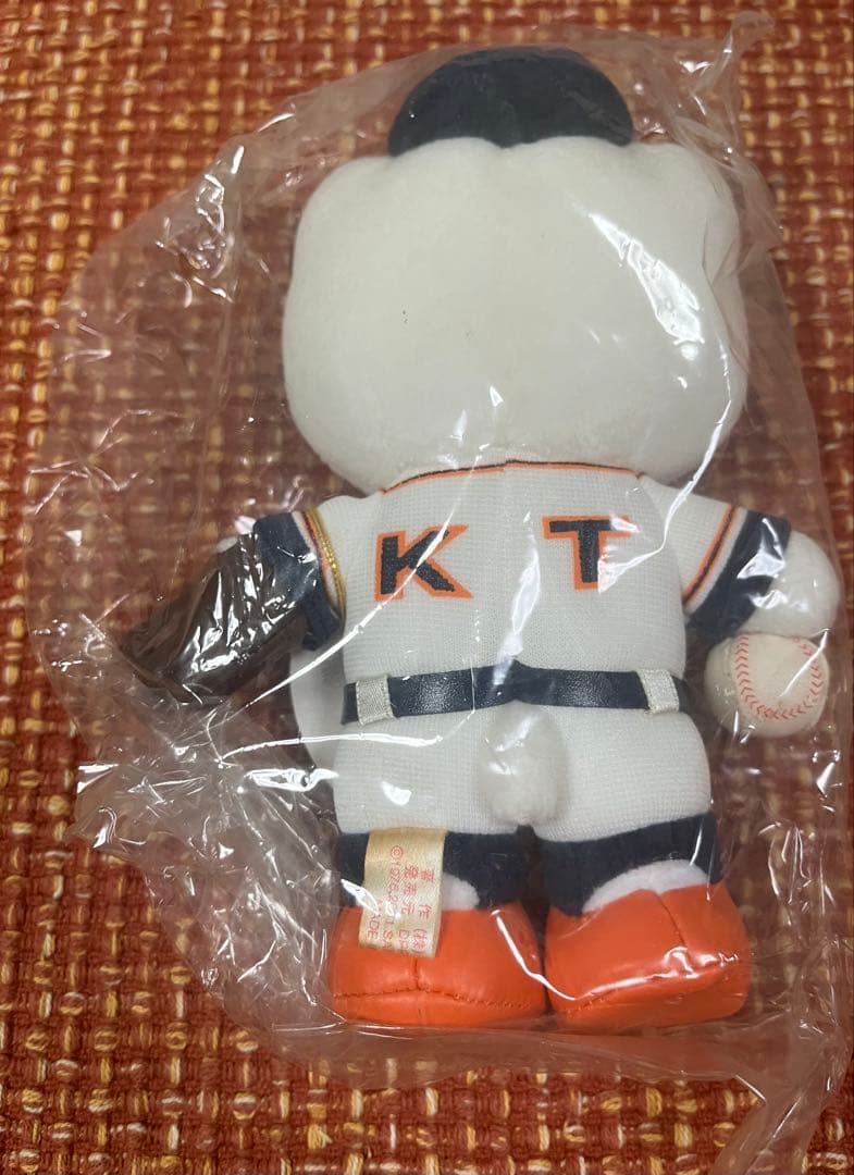 ハローキティ ぬいぐるみ 読売ジャイアンツ コラボ 2001年 グローブver