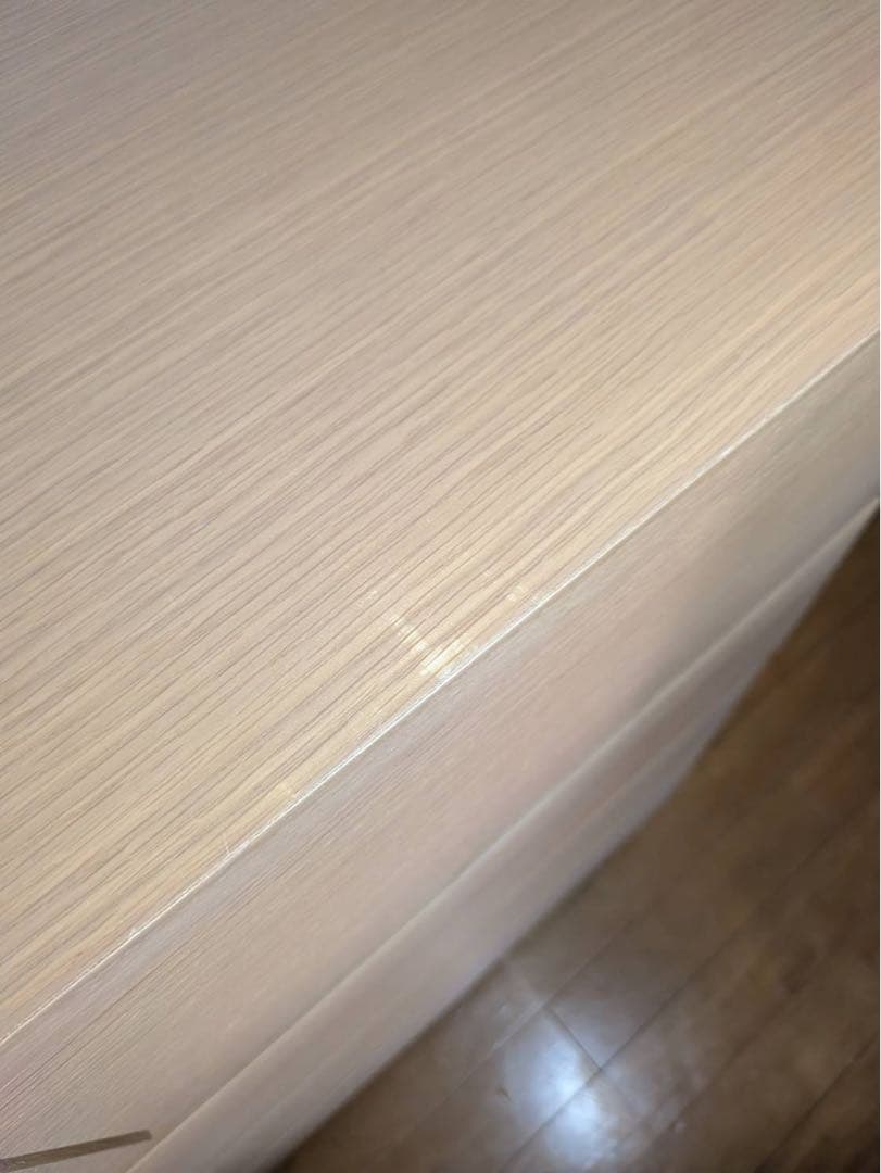 ■送料込■無印 木製チェスト 4段ワイド オーク 衣類収納 廃盤 タンス 棚