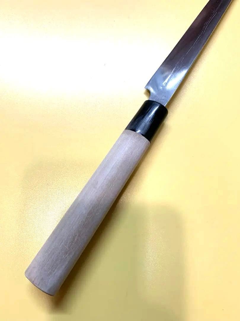 正本　柳刃包丁　刃渡り25.5cm
