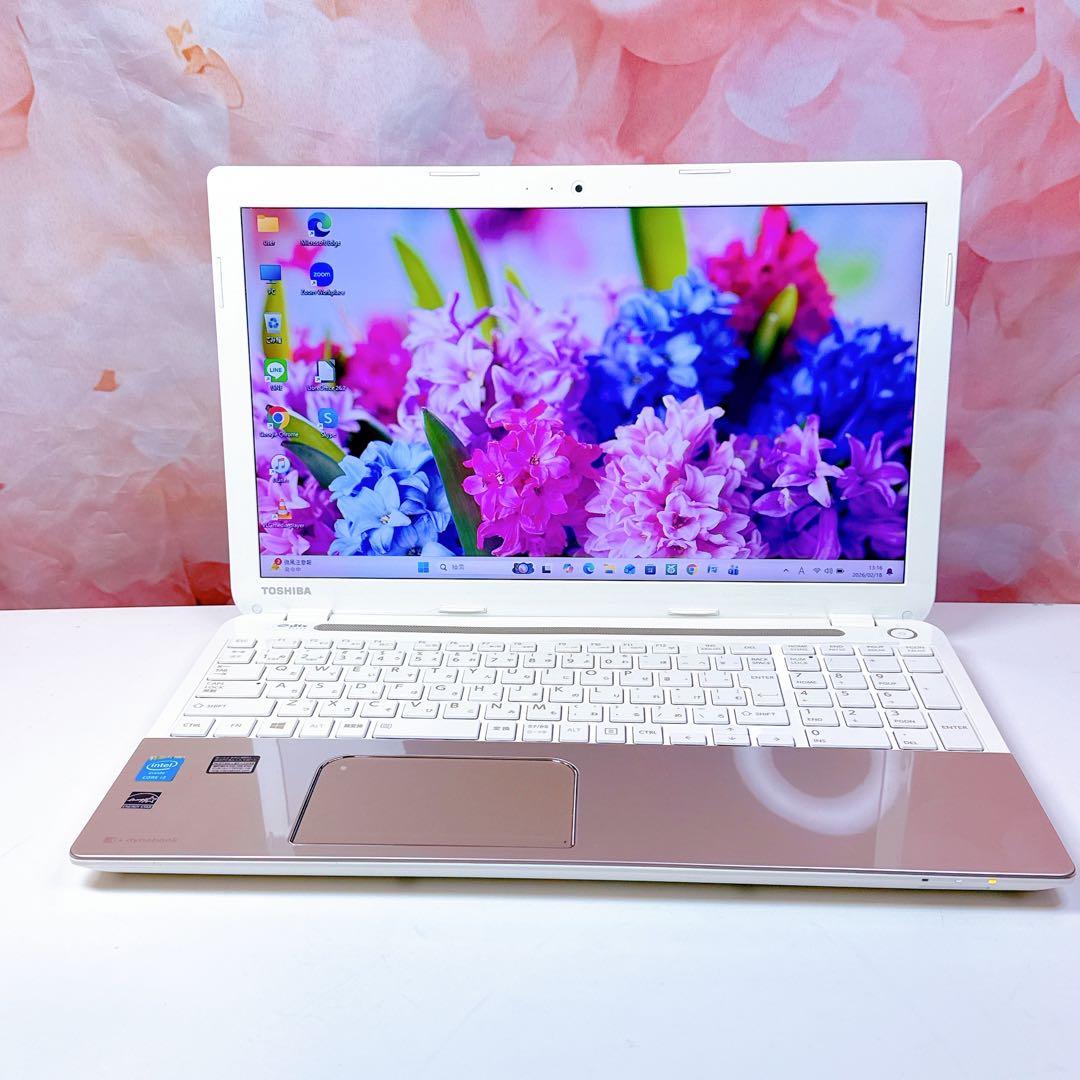 贅沢1TB✨Windows11ノートパソコン✨高性能 カメラ 薄型