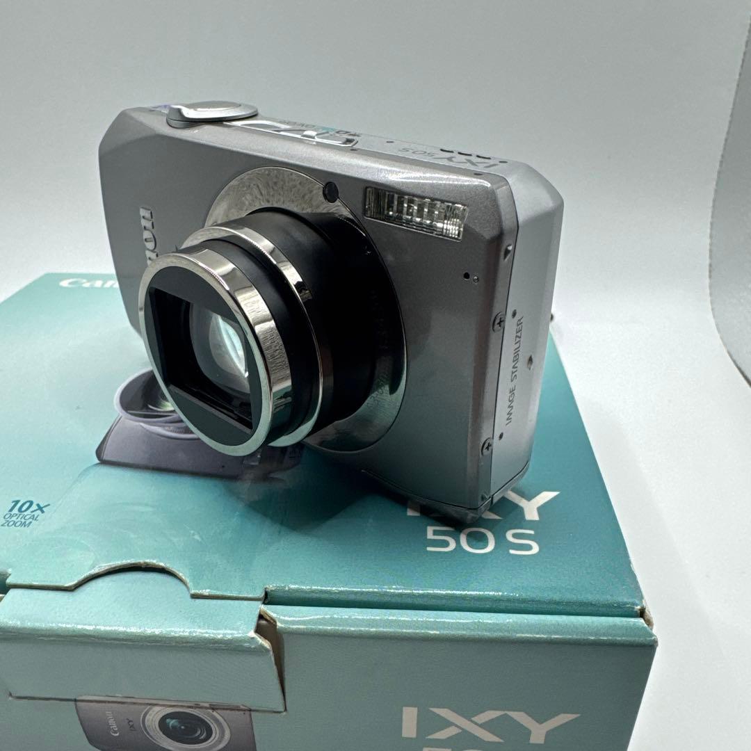 Canon IXY 50S シルバー｜動作良好｜元箱・付属品ほぼ完備
