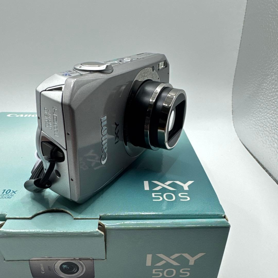 Canon IXY 50S シルバー｜動作良好｜元箱・付属品ほぼ完備