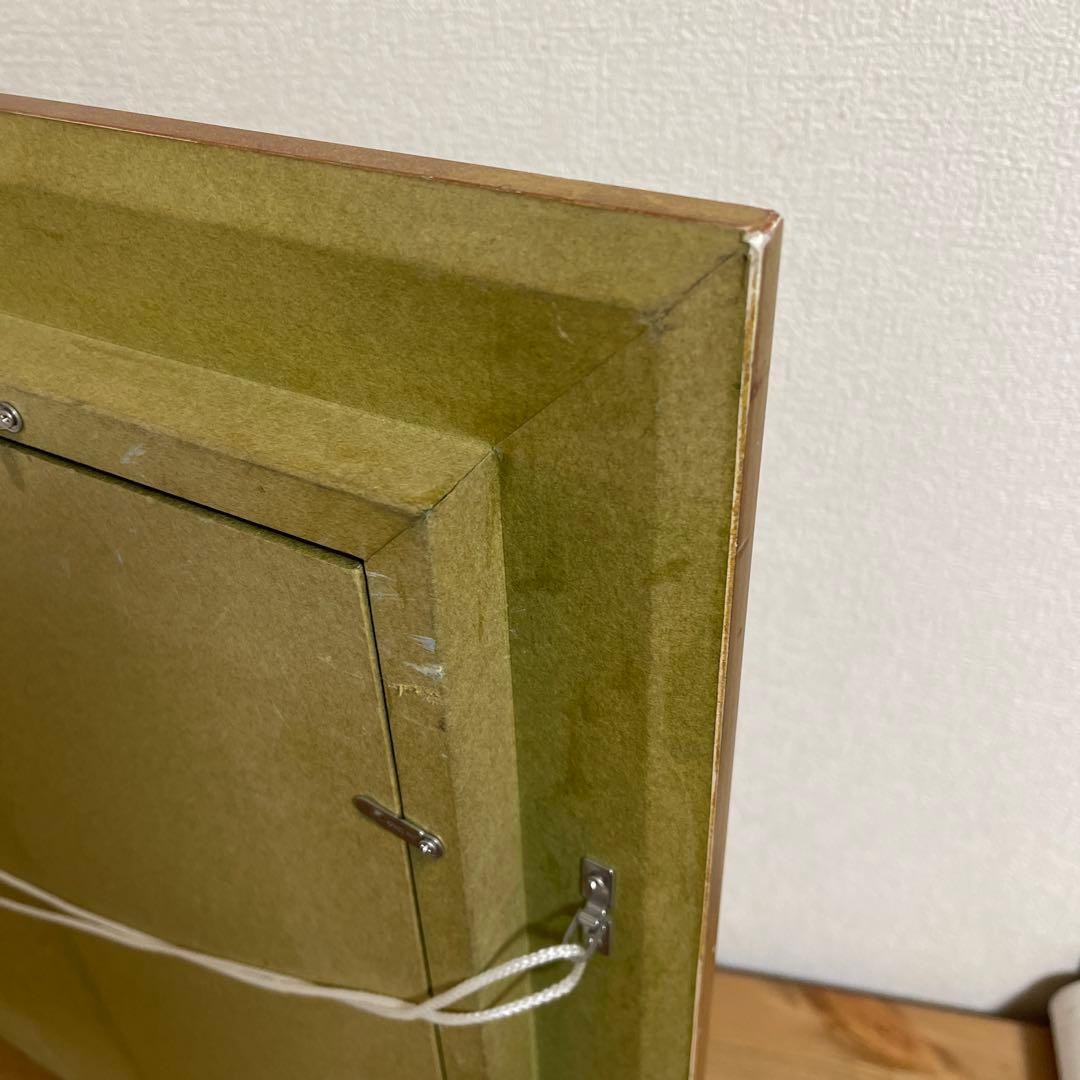 額　額縁　世界堂　油絵　ヴィンテージ　ゴールド　約58.5×49.5センチ