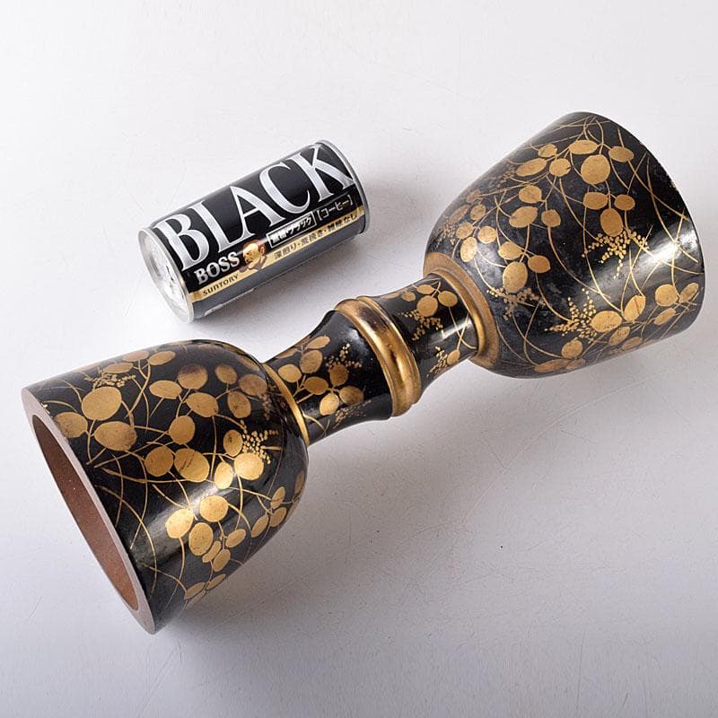 和楽器　和太鼓　鼓胴　秋草蒔絵胴　V　R8406