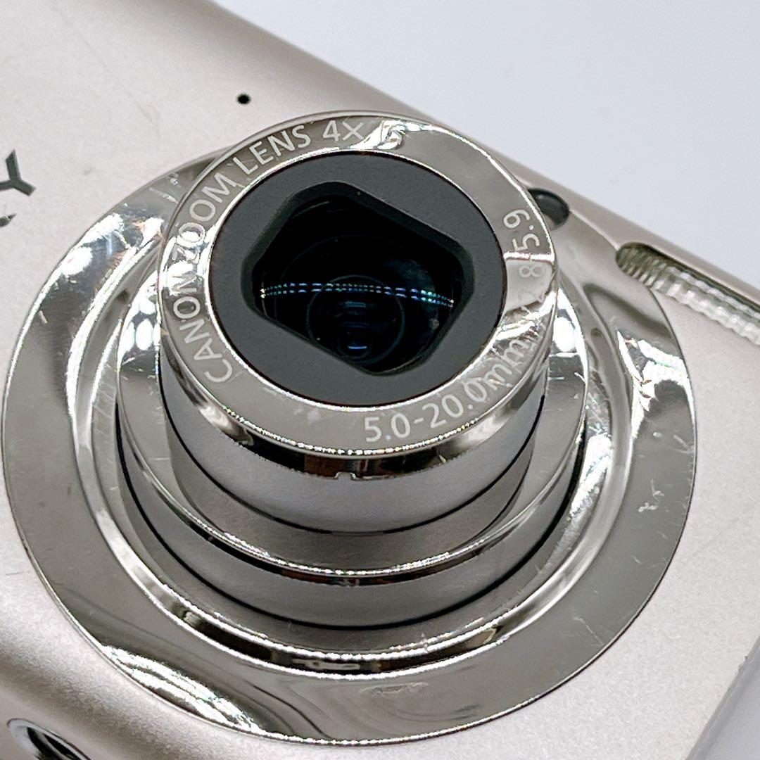 【箱付き】Canon IXY 210F シルバー オールド 取説アリ コンデジ