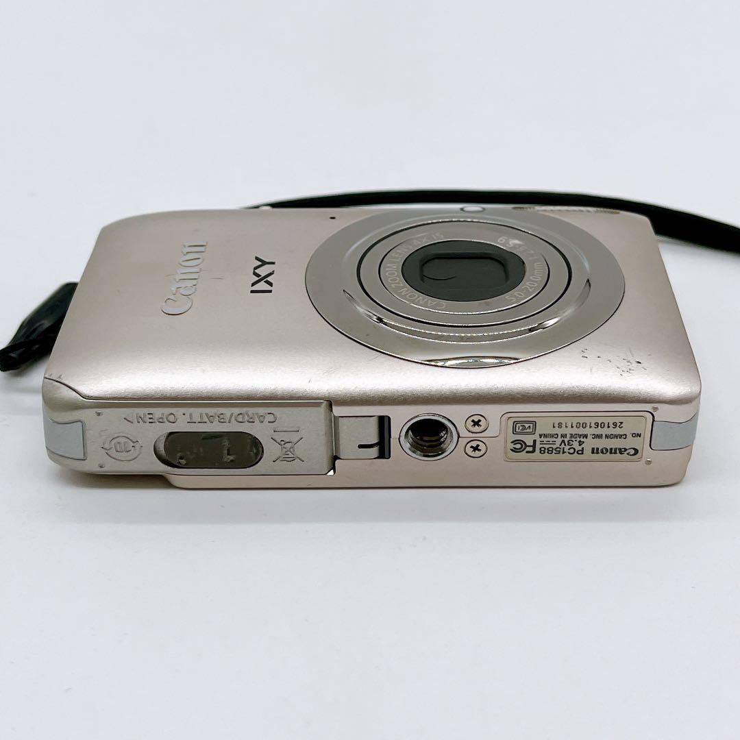 【箱付き】Canon IXY 210F シルバー オールド 取説アリ コンデジ
