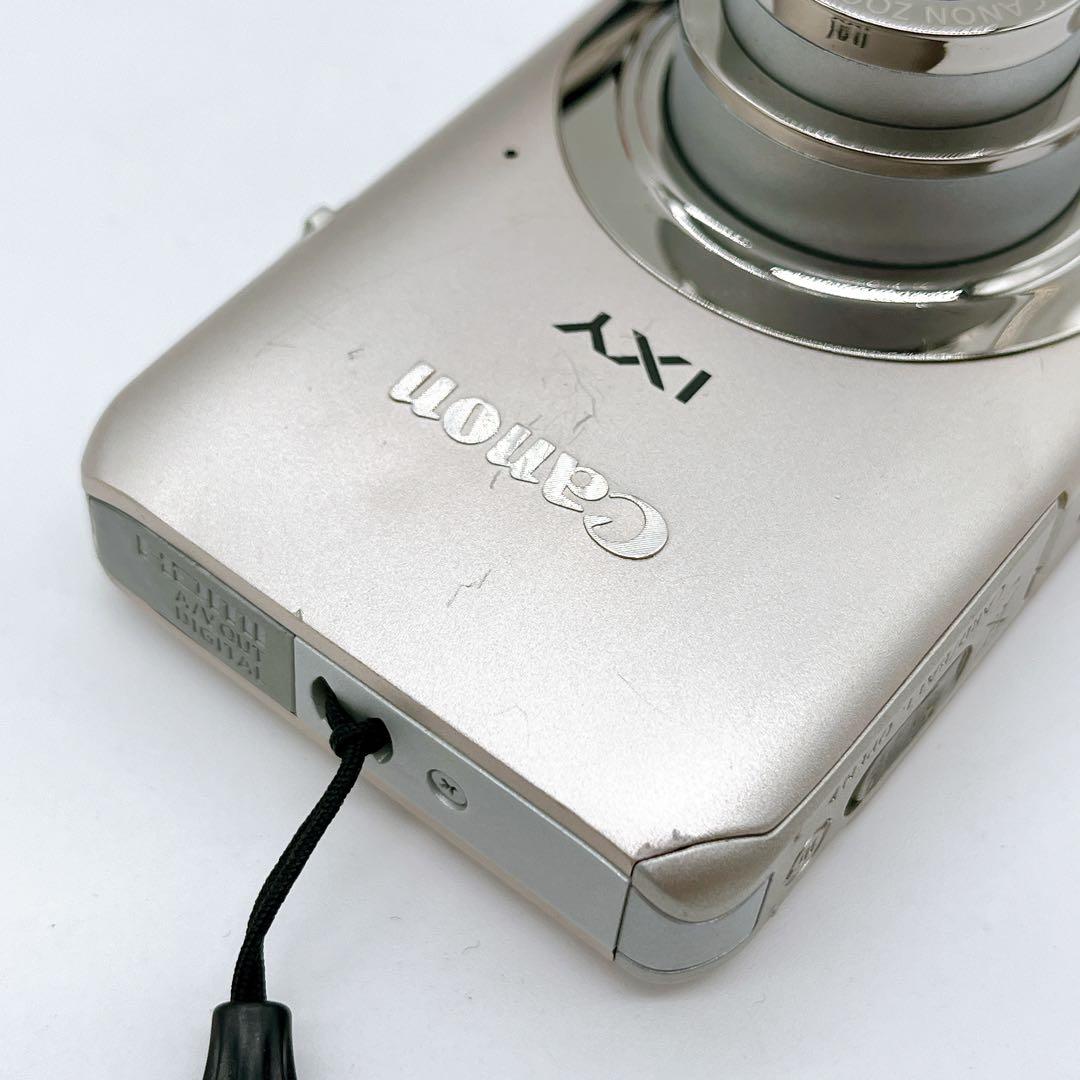 【箱付き】Canon IXY 210F シルバー オールド 取説アリ コンデジ