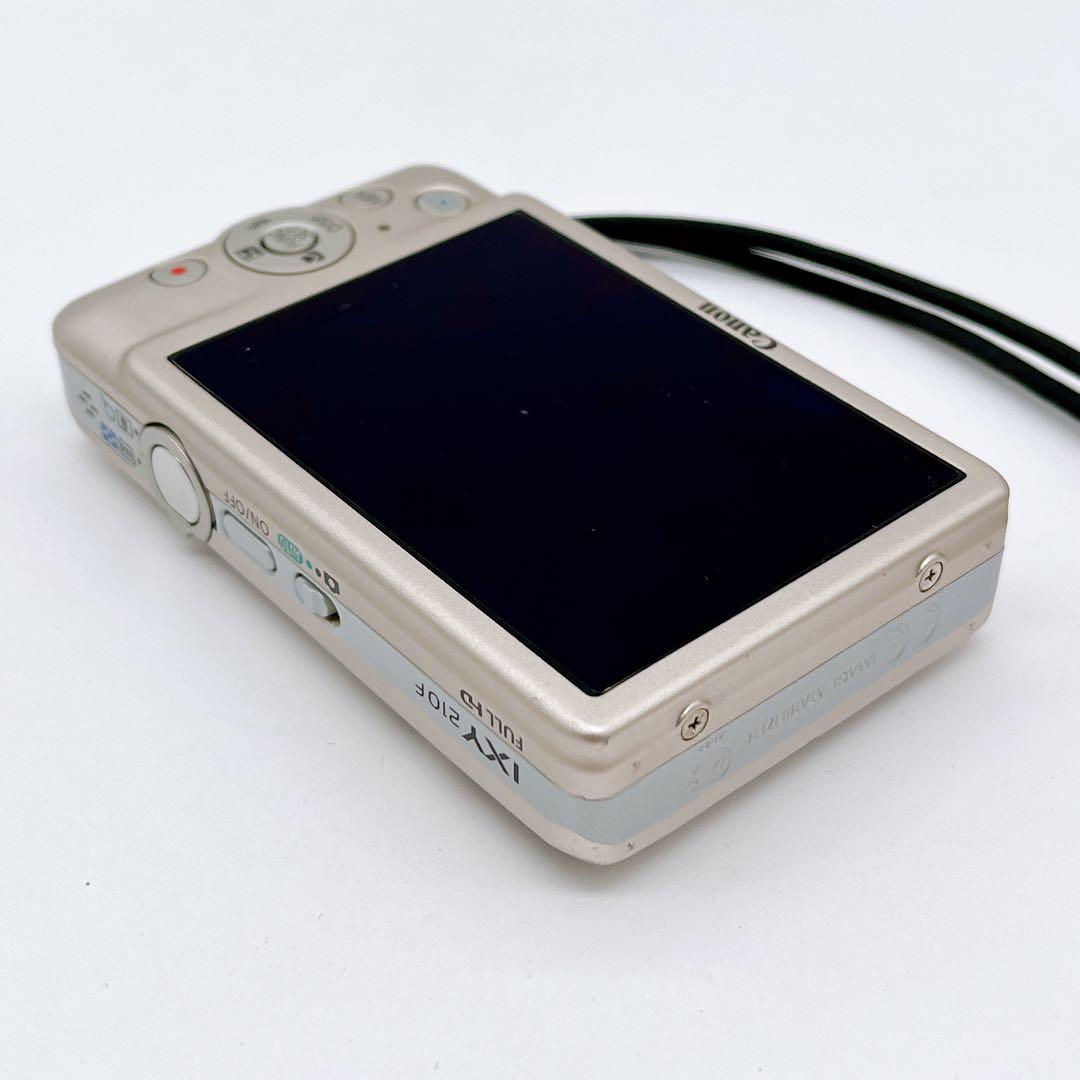 【箱付き】Canon IXY 210F シルバー オールド 取説アリ コンデジ