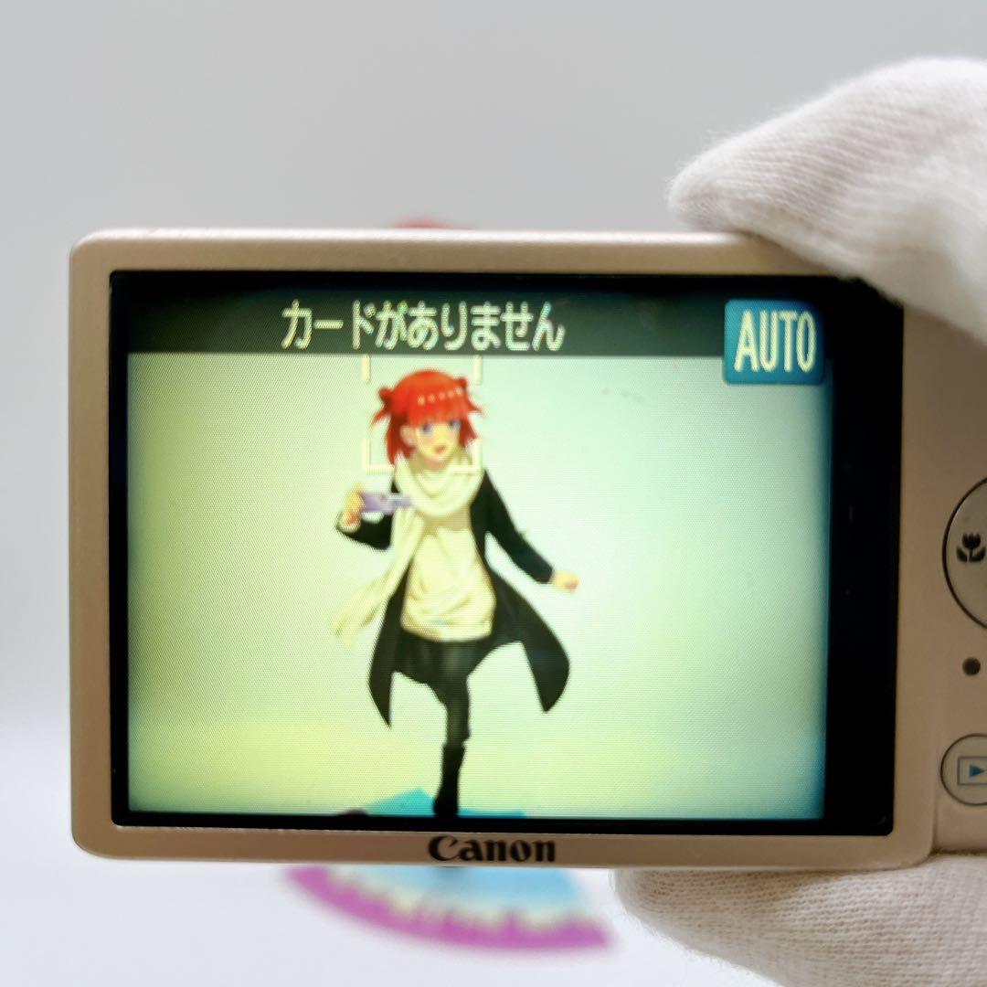 【箱付き】Canon IXY 210F シルバー オールド 取説アリ コンデジ