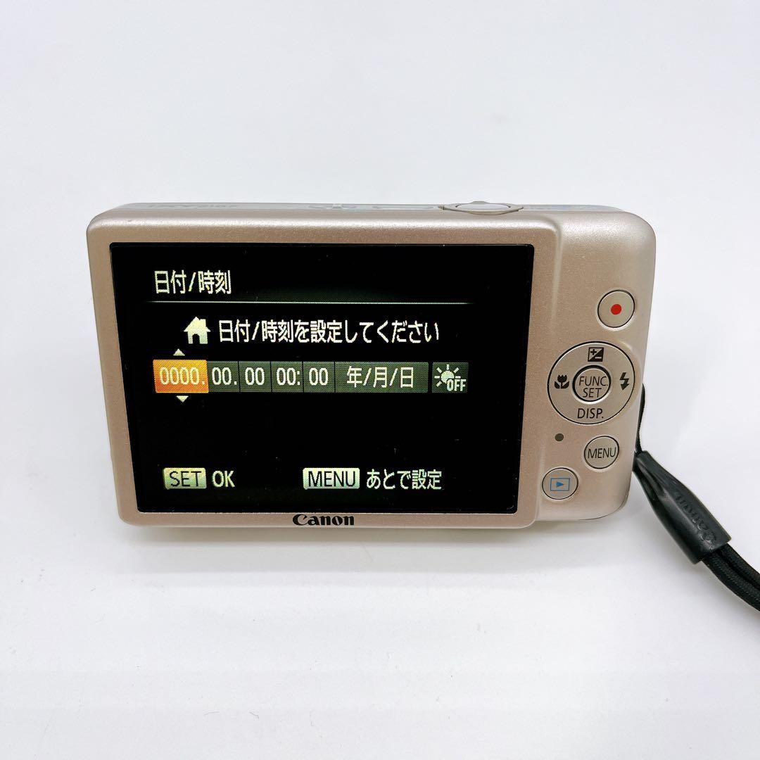 【箱付き】Canon IXY 210F シルバー オールド 取説アリ コンデジ