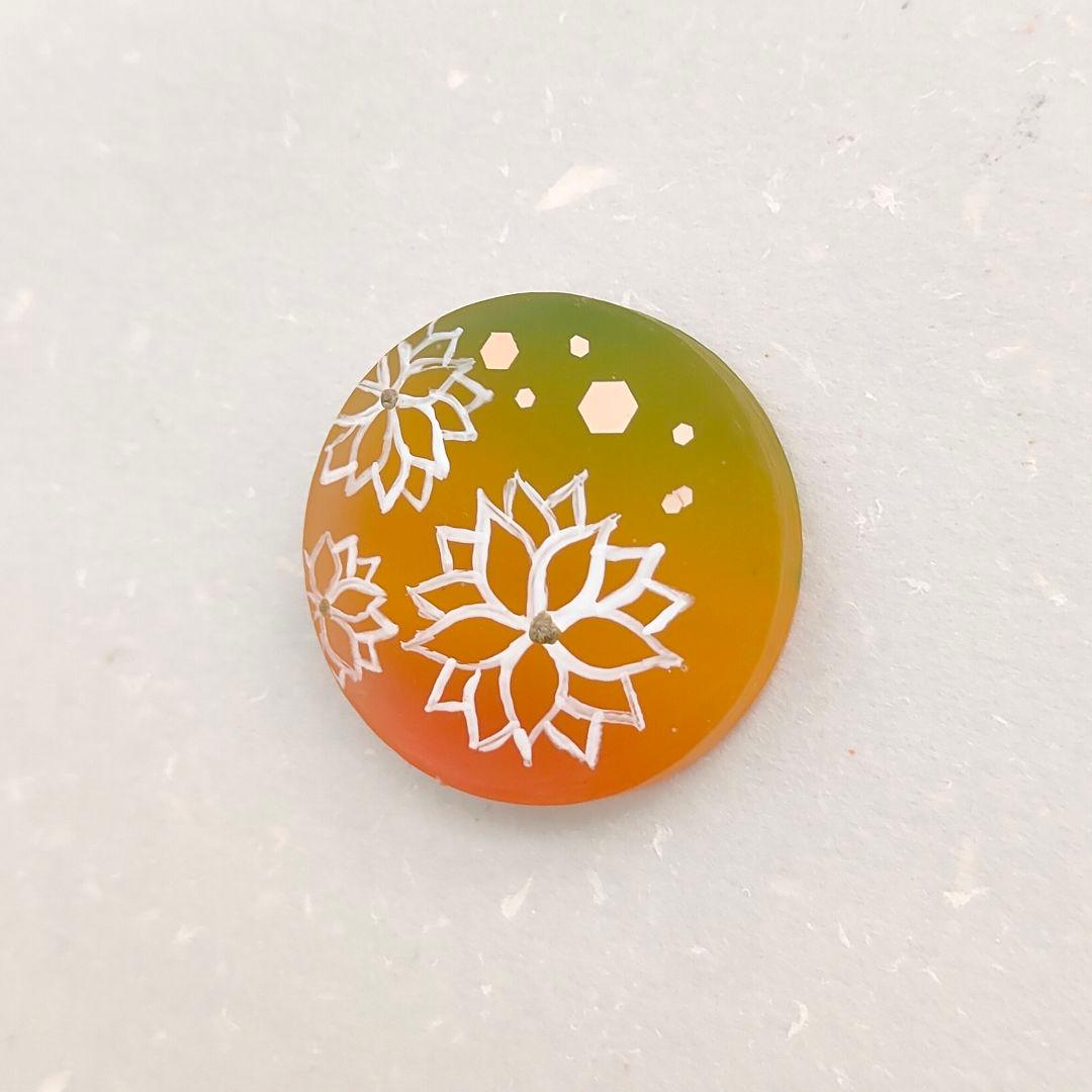 【891】ハンドメイド　レジン　ヘアゴム　ポニーフック
