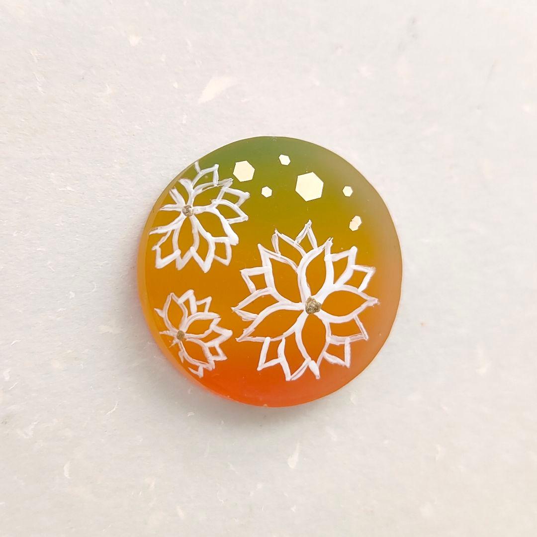 【891】ハンドメイド　レジン　ヘアゴム　ポニーフック